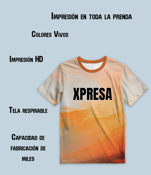 Playera Básica Full Print (MUESTRA)